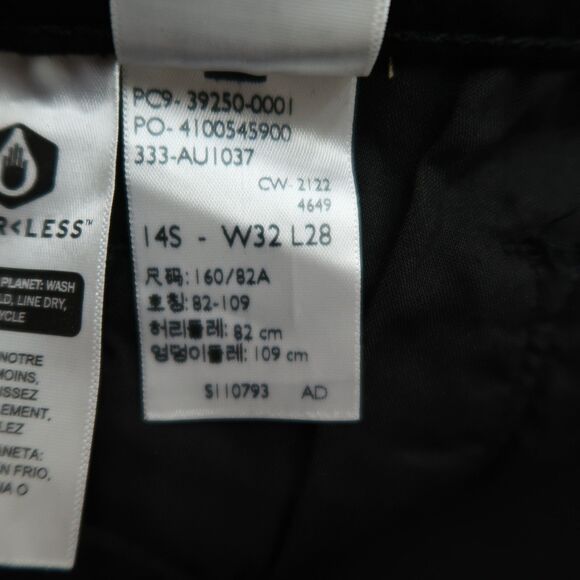 Levi's Jeans Womens Size 14S Black High-Rise Classic Straight Denim 27.5" Inseam - Picture 9 of 16